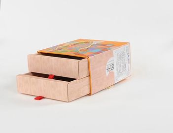 Scatola di stoccaggio del cassetto del cartone di doppio strato CMYK/stampa di Pantone