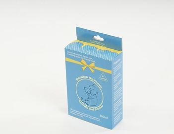 Progettazione e logo su misura piccola dimensione blu delle scatole di presentazione del contatore del cartone