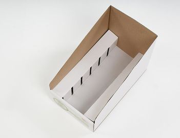 Banchi di mostra su ordinazione stabili del contatore del cartone delle scatole di presentazione del cartone