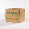 Le scatole di immagazzinamento nel cartone del cartone ondulato hanno personalizzato il logo 10kg portante