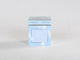 Superficie di piccola dimensione rigida blu-chiaro della laminazione di Matt dei contenitori di regalo del cartone