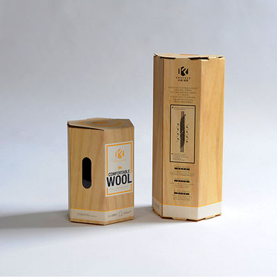 Scatole regalo in cartone pieghevole Flat Pack Matt Film Packaging Solution